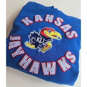 Kansas Jayhawks  Hoodie Sweatshirt Cover One Apperal Women's S/M